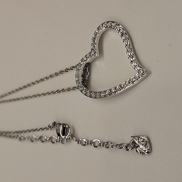 Swarovski Necklace With Heart Pendant - Picture 6 of 9